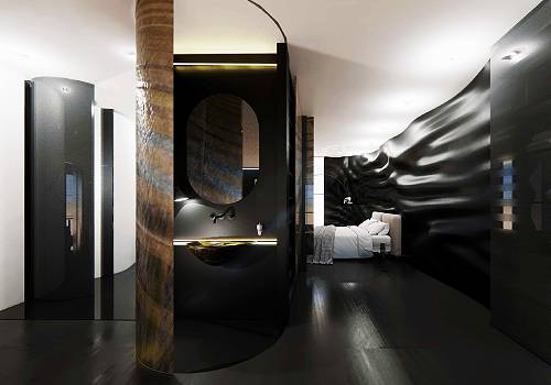 NY Architectural Design Awards Winner - Carbon Nexus: Futuristic Living in Composite Carbon by Ziyu Xu Studio