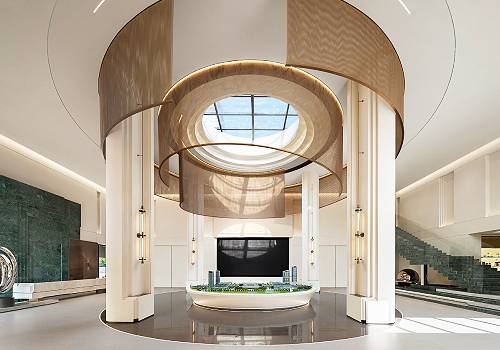 NY Architectural Design Awards Winner - Langfang Yuelai Center Sales Office by CLV.DESIGN