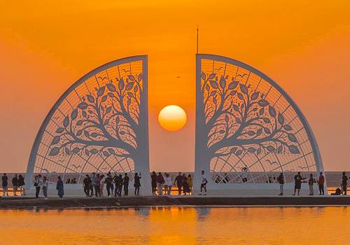 NY Architectural Design Awards Winner - Fan-shaped Salt Field Tree of Life by Bureau of Tourism, Tainan City Government