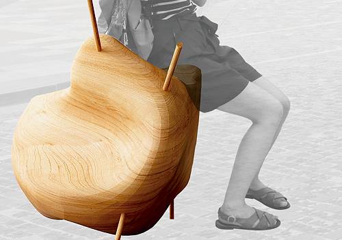 NY Architectural Design Awards Winner - Cement city wood by Tokyo Zokei University