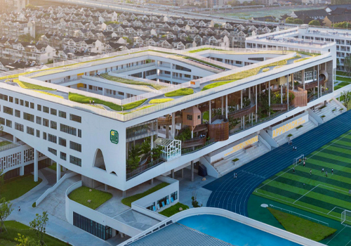 NY Architectural Design Awards Winner - Huizhen high school by Approach Design Studio/ZHEJIANG UNIVERSITY OF TECHNOLOGY ENGINEERING DESIGN GROUP CO.,LTD