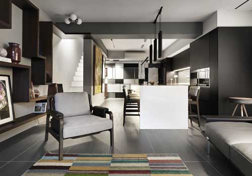 NY Architectural Design Awards Winner - Painted Realm by A1 Interior & Space Design