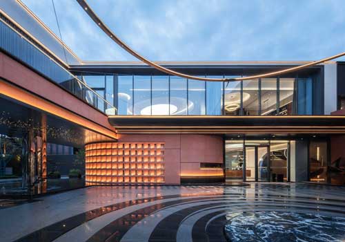 NY Architectural Design Awards Winner - The City Cloud Community Supporting Business by HZS Design Holding Company Limited
