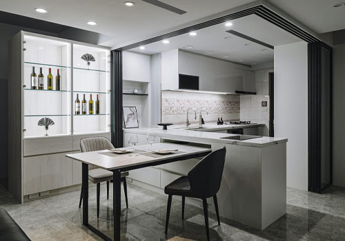 NY Architectural Design Awards Winner - Grisaille Whispers, Alicante Veil by CHI LIN DESIGN