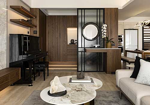 NY Architectural Design Awards Winner - Echoes of Serenity by D.F. Design & Deco