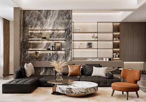 NY Architectural Design Awards Winner - QUIET LUXURY by shanghai Bleem Art Design Co.,Ltd