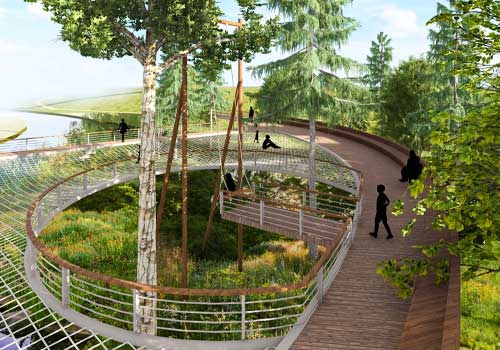 NY Architectural Design Awards Winner - New Water Edge along Maurice River by Yue Hu