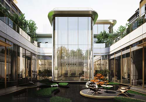 NY Architectural Design Awards Winner - Jing Xian Rui Ting by HZS Design Holding Company Limited