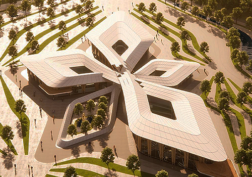 NY Architectural Design Awards Winner - Undying Earth Memorial by Zhenyu Zeng