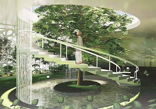 NY Architectural Design Awards Winner - Green Blooming Future by China University of Technology