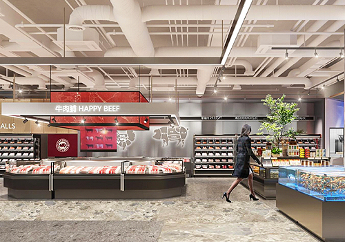 NY Architectural Design Awards Winner - Space Market by Zhenan Qin