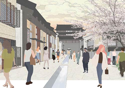 NY Architectural Design Awards Winner - Echoes of the Past: Bell Tower Urban Renewal by LUXI CHEN