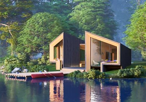 NY Architectural Design Awards Winner - Trunk Cabin by Shuoqi Xiong