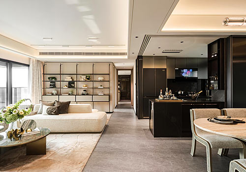 NY Architectural Design Awards - Huafa Zhuhai Bay 143 Model Room