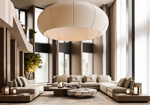 NY Architectural Design Awards Winner - LUXURY LIVING-ROOM  IN A CITY PENTHOUSE  by VPROEKTE