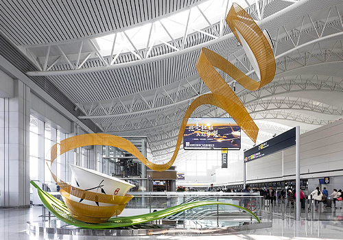 NY Architectural Design Awards -  Arts & Humanities at Chengdu Shuangliu Airport