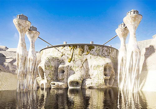NY Architectural Design Awards Winner - The Nest-Reimagining the uncanny Hoover Dam by Studio of Zaiyang Tian and Wenjing You