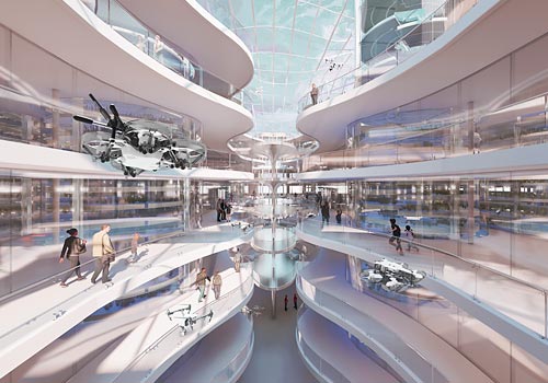 NY Architectural Design Awards Winner - Vertical Vision by Wenbo Xiang, Mengxi Liang