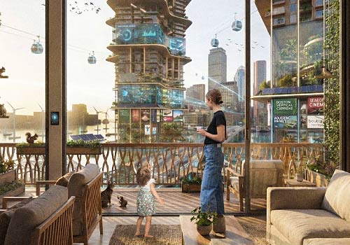 NY Architectural & Interior Design Awards Winner - Coexisting with Water: Energy-Equitable Vertical Living by University of Michigan, Ann Arbor