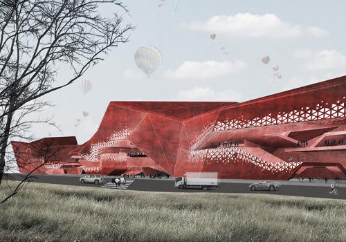 NY Architectural & Interior Design Awards Winner - Folded City: Centergross Fashion Hub Renewal by Yifan Lyu
