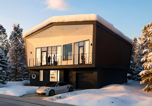NY Architectural Design Awards - The Pengagon Niseko