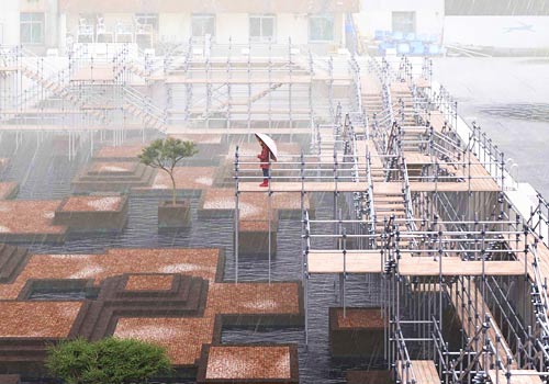 NY Architectural & Interior Design Awards Winner - Renovation of the Swimming Pool: Reviving Urban Memories by Yuanbo Jia