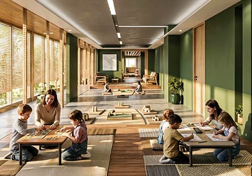 NY Architectural & Interior Design Awards Winner - Reimagining Early Intervention Spaces by China University of Technology