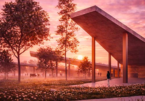 NY Architectural & Interior Design Awards Winner - Strata: A Memorial for the Land by Param Patel & Ankit Muhury  & Milindsinh Solanki