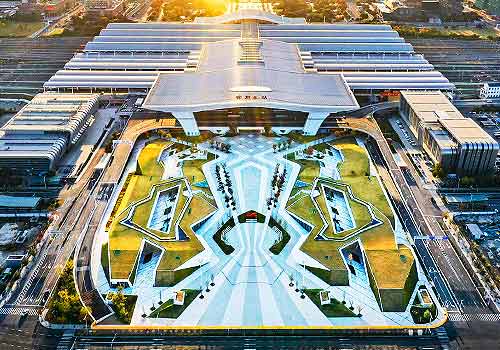 NY Architectural & Interior Design Awards Winner - Xuzhou East Station Plaza Urban Gateway & Public Realm by ARTS Group