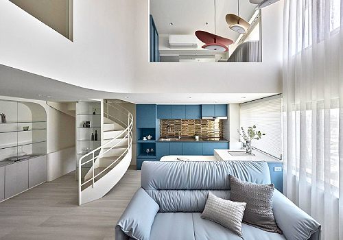 NY Architectural & Interior Design Awards Winner - Azure Resonance by Light House Design