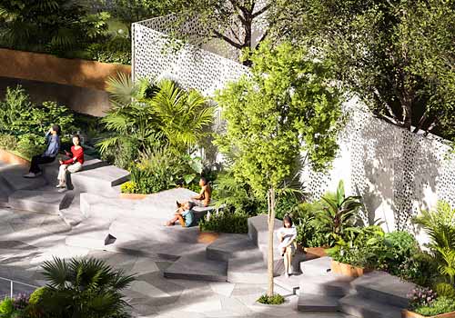NY Architectural & Interior Design Awards Winner - Green Island: A Porous Urban Retreat by CHUAN LIU