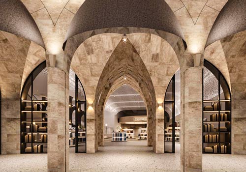 NY Architectural & Interior Design Awards Winner - Sky City – Fangso Multifunctional Bookstore Design by Macau University of Science and Technology