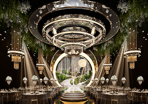 NY Architectural & Interior Design Awards Winner - Future Forest Banquet Hall by Anhui Yimmi Culture Media Co., Ltd.