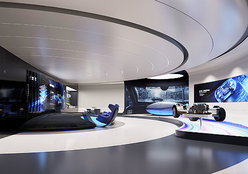 NY Architectural & Interior Design Awards - Geely Auto Group Brand Exhibition Hall · Concept