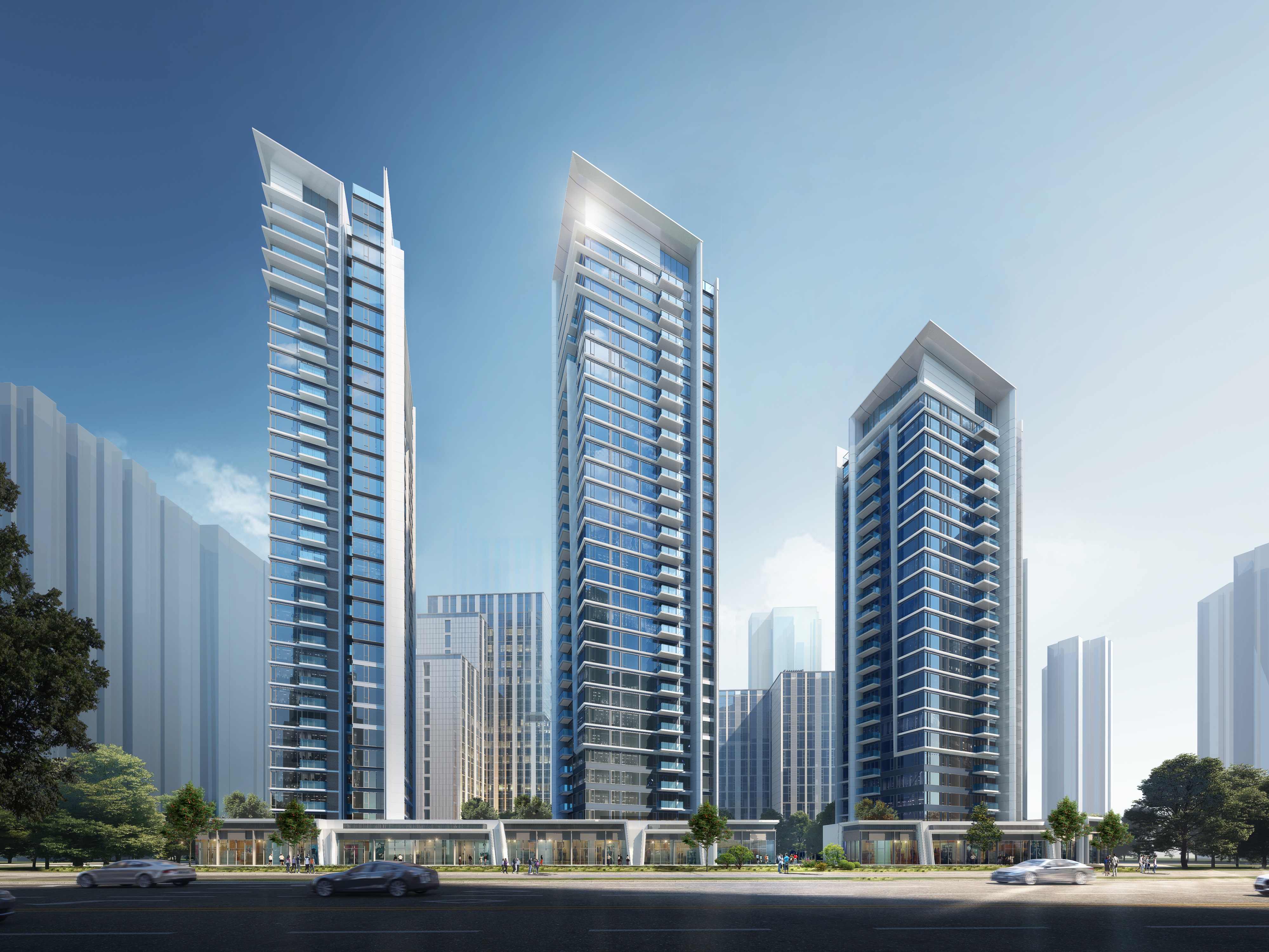 NY Architectural Design Awards - Wuhan ARTCITY Zijin Riverside Mansion