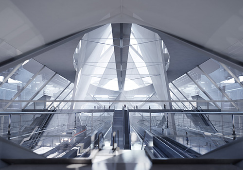 NY Architectural Design Awards - Jianghan Guan Transportation Hub