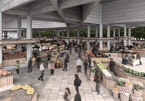 NY Architectural & Interior Design Awards Winner - Clapton Market Redevelopment by Yuanbo Jia