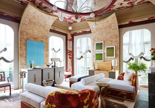 NY Architectural Design Awards - Le Salon de Musique: French Heritage Meets Eastern Elegance