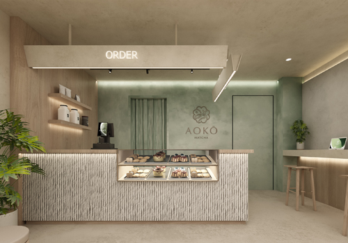 NY Architectural Design Awards Winner - Aoko Matcha by HAN GAO