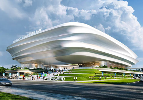 Institutional Architecture of the Year - The FLOAT: Ludan Public Sport Center
