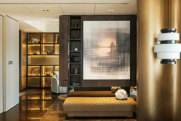 Architect Naved Designs Curated the Perfect Bedroom in FORTUNE APPARTMENT