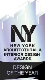 NY Architectural & Interior Design Awards Design of The Year Winner