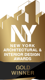NY Architectural & Interior Design Awards Gold Winner Winner